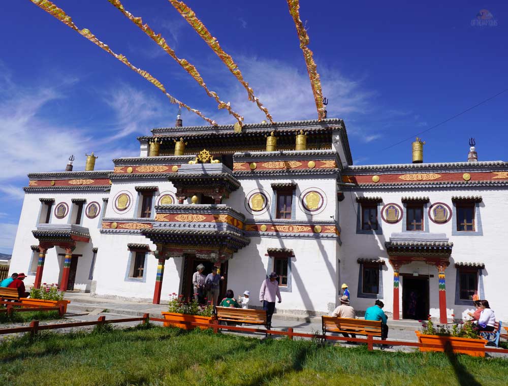 Erdene Zuu main Temple at Kharkhorin Mongolia Cultural Tour